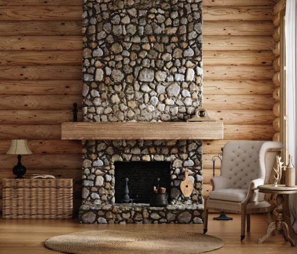 Fireplace Stone Installation
